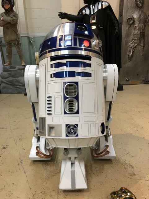 Life Size Star Wars Steel and Aluminum RC R2D2