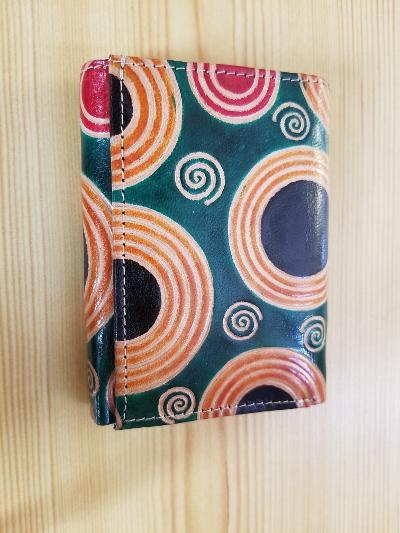 Genuine Leather Trifold Wallet.