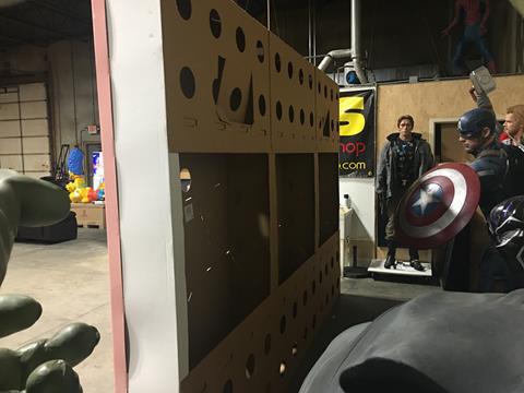 Life Size The Simpsons Theater Display