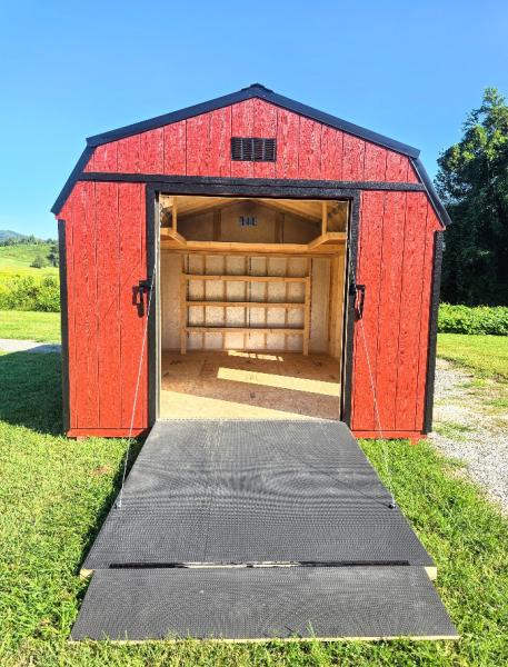 🔥SAVE 15% - $1,379 OFF - 12X16 BARN w/ELECTRICAL -  $7,817 or $309 DOWN - $309/Mo - NO CREDIT CHECK - FREE DELIVERY & BLOCKS (50 miles)