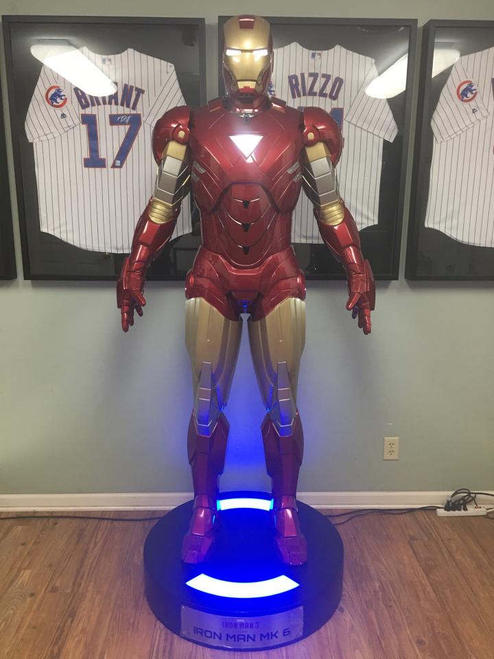 Beast Kingdom Ironman 3 Mark VI with LED Lights