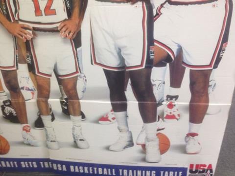 Life Size 1992 Olympic Dream Team Display W/ Box