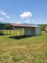 SAVE $1,036 OFF! ONLY $4,720 tax 12x30x7 COMBO STORAGE & CARPORT - NO CREDIT CHECK - EVERYONE APPROVED!