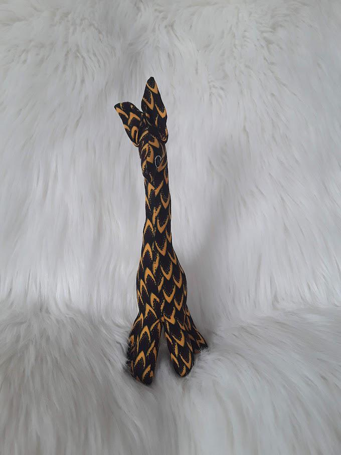 Handmade Stuffed Giraffe.