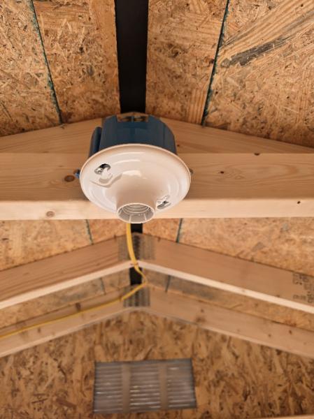 8x10 SHED W/ELECTRICAL. - $3,454 OR $137/MO - NO CREDIT CHECK - EVERYONE APPROVED - FREE DELIVERY (50-MILES)