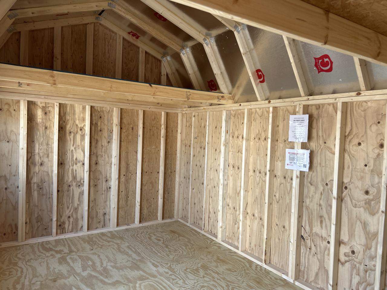 10x16 SIDE LOFTED BARN