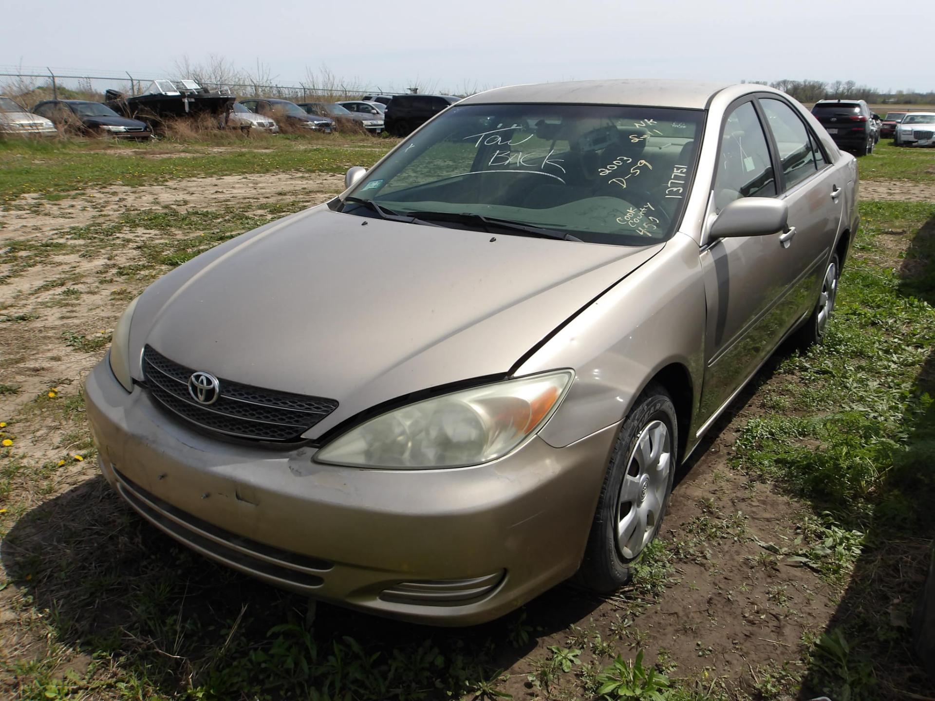 D59 - Toyota Camry ** Mechanics Special **
