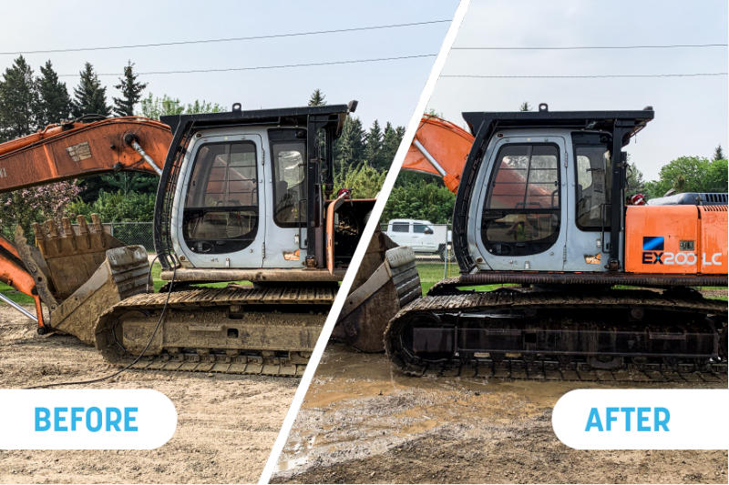 Heavy Equipment Cleaning