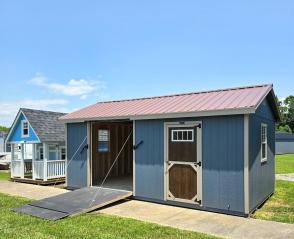SAVE $869 OFF - 12x20 ALL AMERICAN DELUXE GARAGE w/RAMP DOOR - $7,826 + tax OR $309 DOWN & $309/MO - NO CREDIT CHECK - EVERYONE APPROVED!
