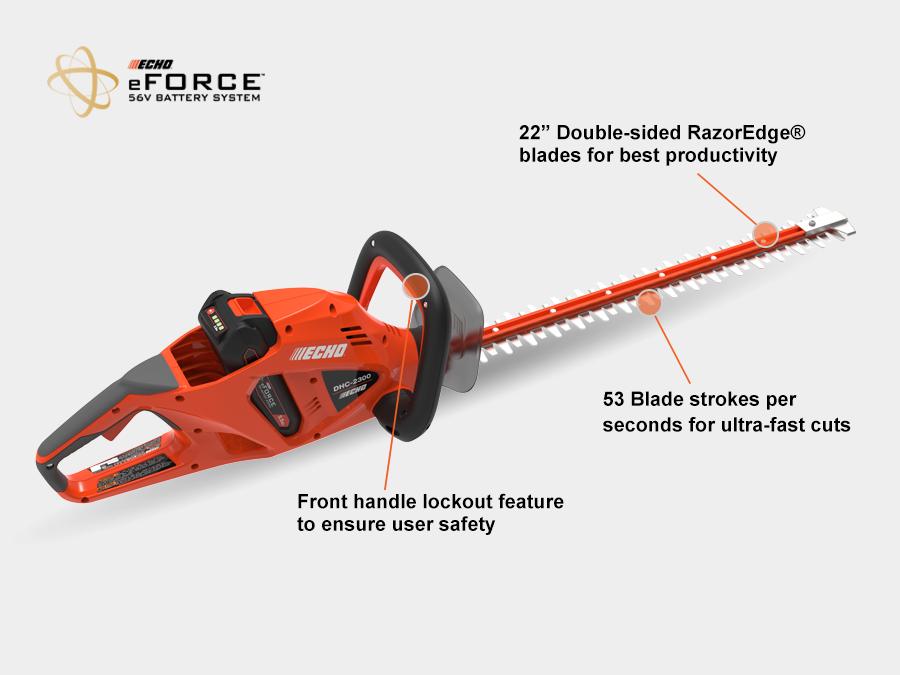 Echo E-Force DHC-2300 Hedge Trimmer