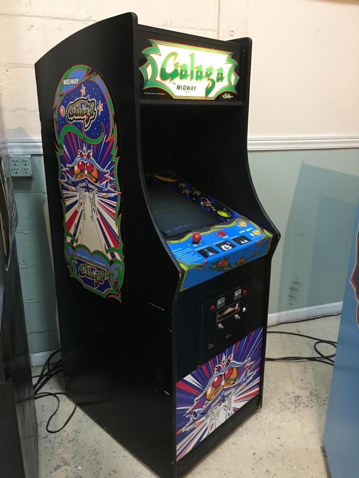 Midway Galaga Original Cabinet