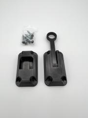 Ring Latch 3" Black