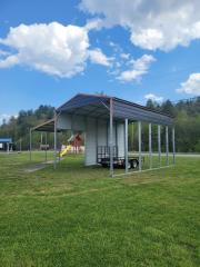 SAVE 20% OFF - ONLY $6,940 - 18x30x14 RV COVER WITH 10x12x9 LEAN-TO - NO CREDIT CHECK RTO - FREE INSTALL IN NC!