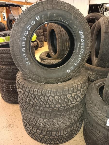 LT275/70R18 Firestone Destination X/T Tires Set of 4