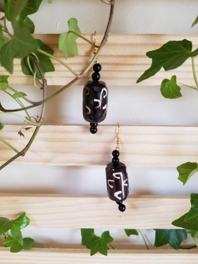 Resin Ethnic Earrings