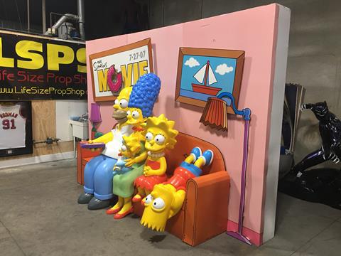 Life Size The Simpsons Theater Display