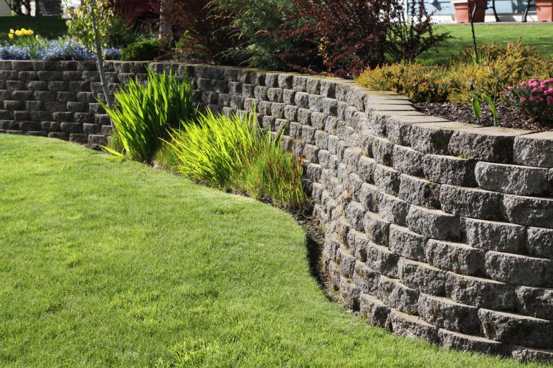 Retaining Wall Installation