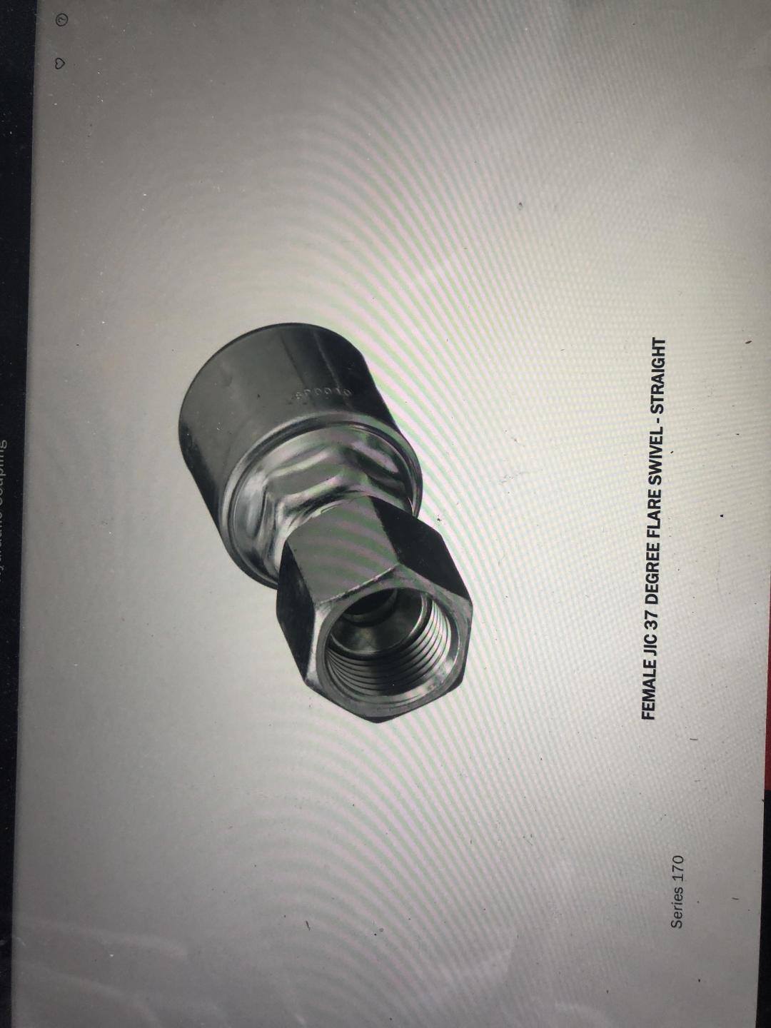 G25170-1208 Gates Hydraulic Fitting