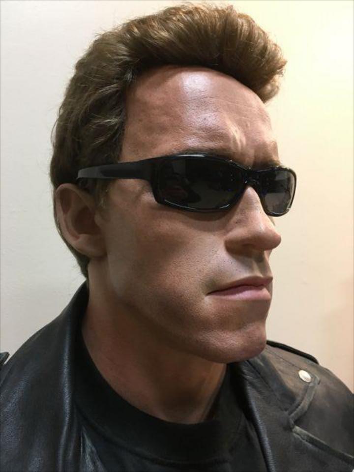 Life Size Terminator Arnold Schwarzenegger