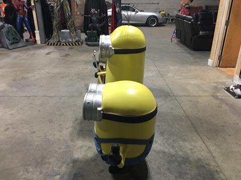 Despicable Me Minions Movie Theater Display