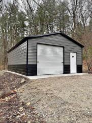 22x25x9 Garage with Roof Insulation.