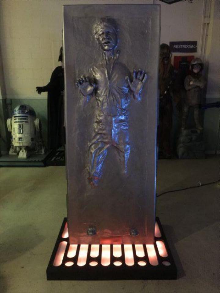 Life Size Han Solo in Carbonite Illusive Concepts