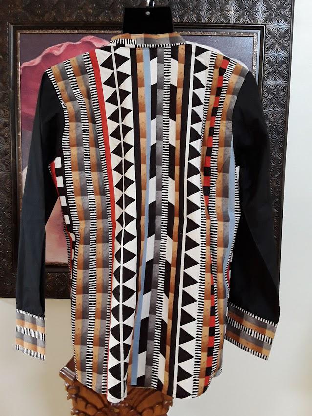 Geometric Men's Shirt.