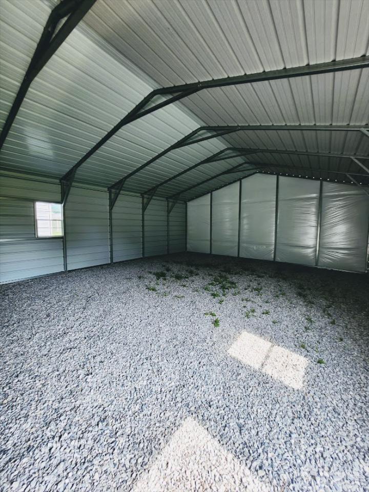 $2,763 OFF - ONLY $8,287 + tax - 24x30x9 BOXED EAVE ROOF GARAGE - NO CREDIT CHECK!