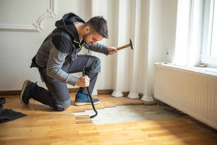 Wood Flooring Removal