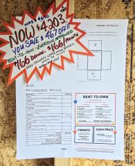 SAVE $467 OFF! - 10x12 LOFTED BARN! -$4,203 OR $166 DOWN & $166/MO -NO CREDIT CHECK - FREE DELIVERY (50 miles)