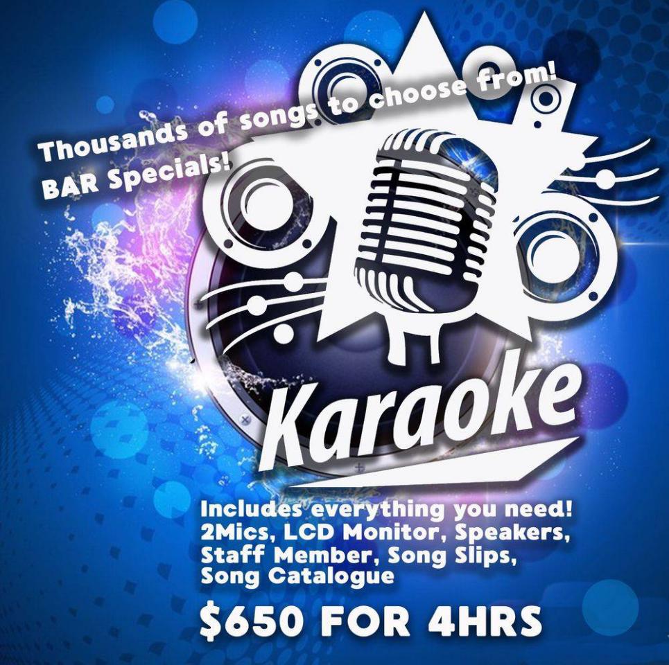 Karaoke for 4 Hours