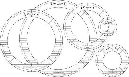 HQ Ring Templates GOLD SET
