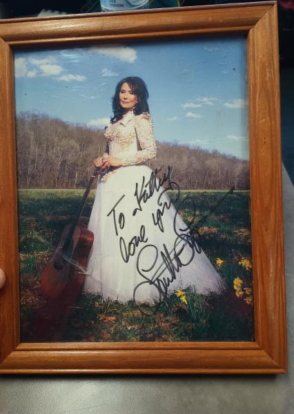 Loretta Lynn Signed, Autographed, Personalized 8x10