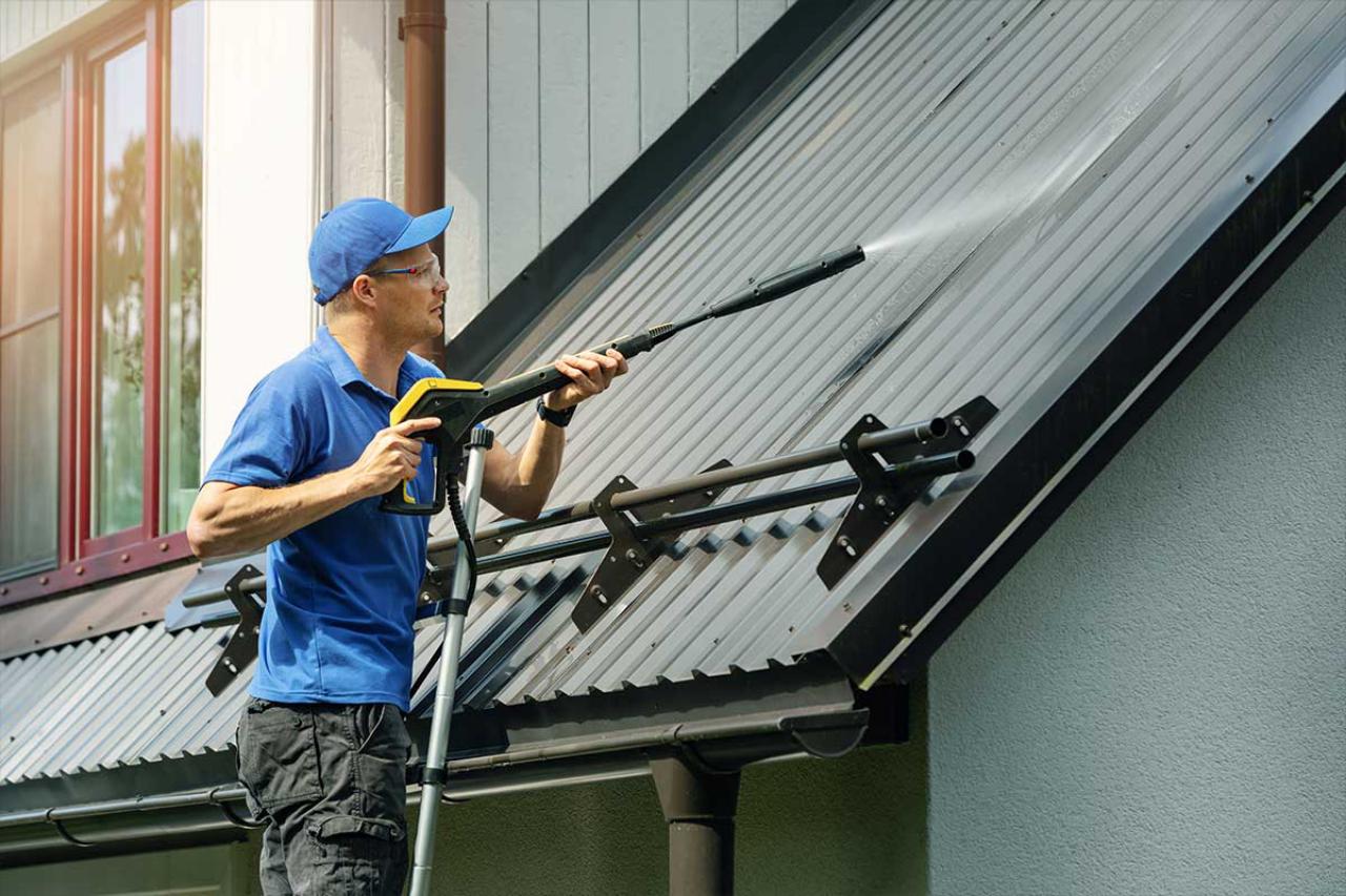 Soft Wash Roof Cleaning