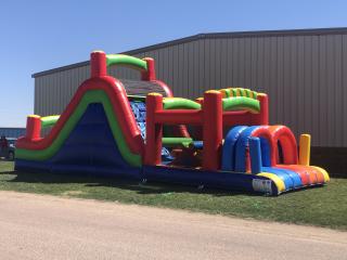 Rainbow Rush Obstacle Course