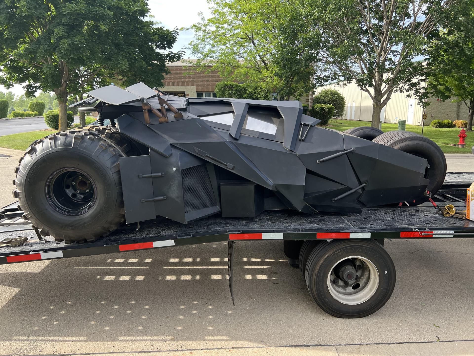 Dark Knight Batman and Batmobile