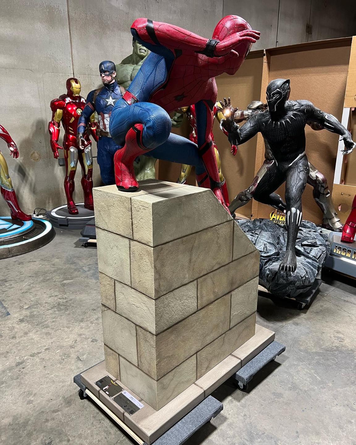Marvel Spiderman Homecoming Statue
