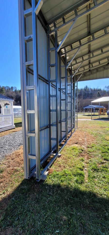 20% OFF - COMMERCIAL STRUCTURE 40X20X12 - LADDER LEGS & RAFTERS - ONLY $12,003 PLUS TAX