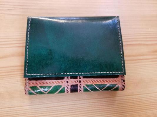 Genuine Leather Bifold Wallet.