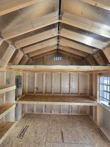 🔥SAVE $1,066 10X24 Barn w/Elect/Divider Wall - $9,602 - $379Dn $379/Mo - Free Del/Blocks (50mi)