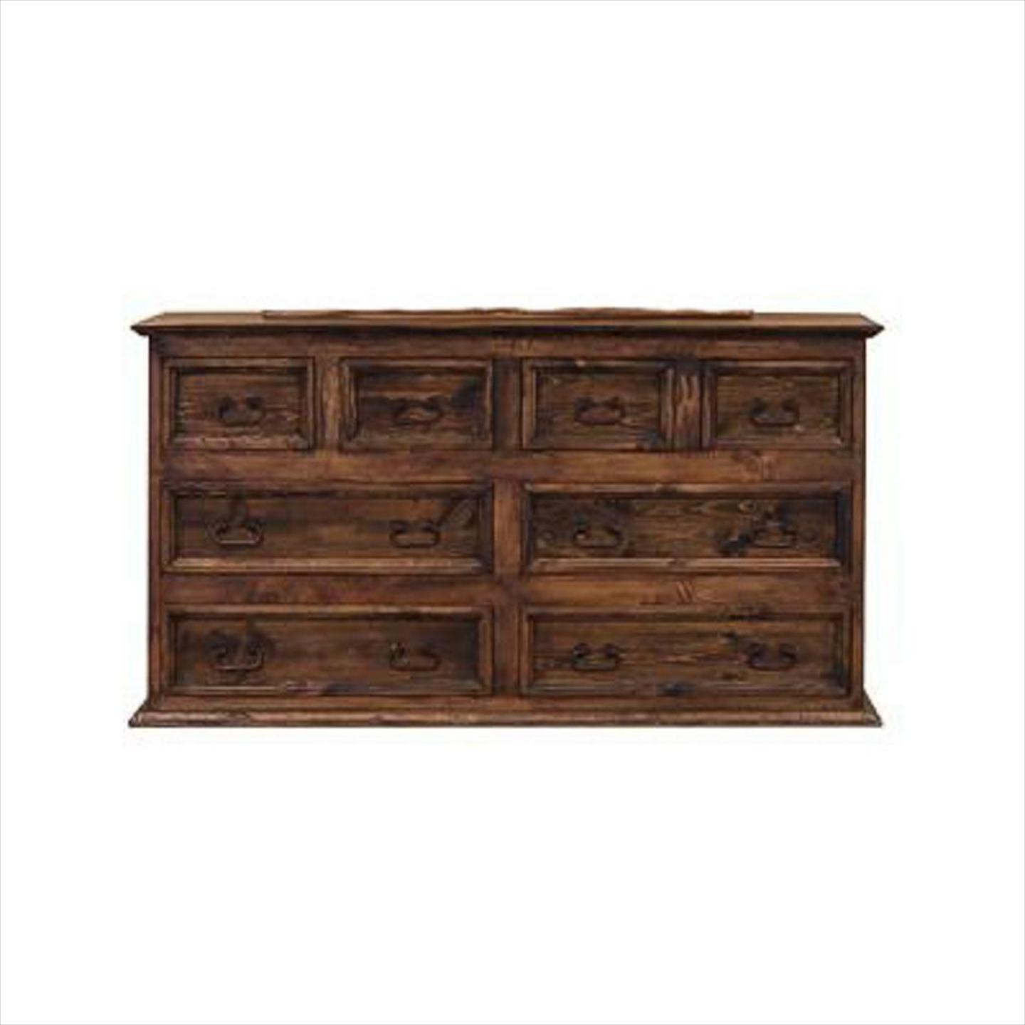 65" Dresser 8-Drawers Medio Finish