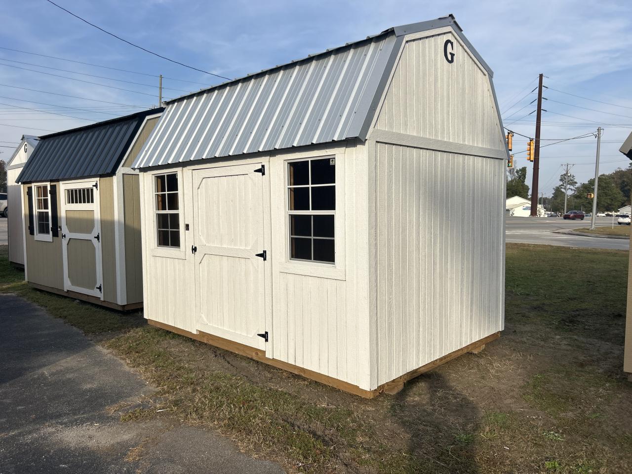 08x12 SIDE LOFTED BARN