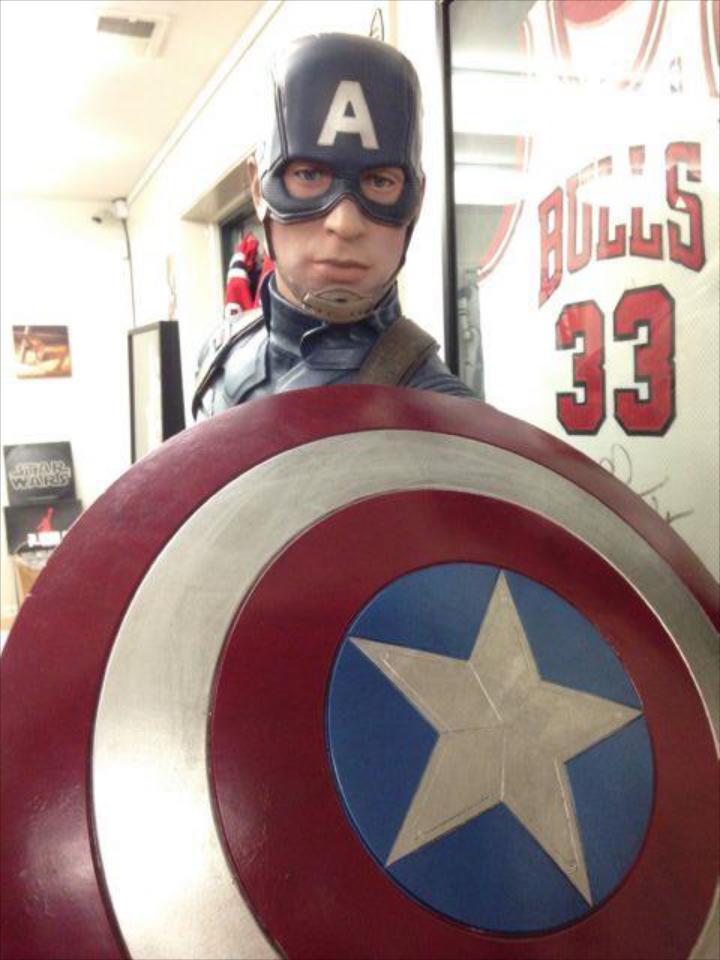 Life Size Avengers Captain America Winter Soldier