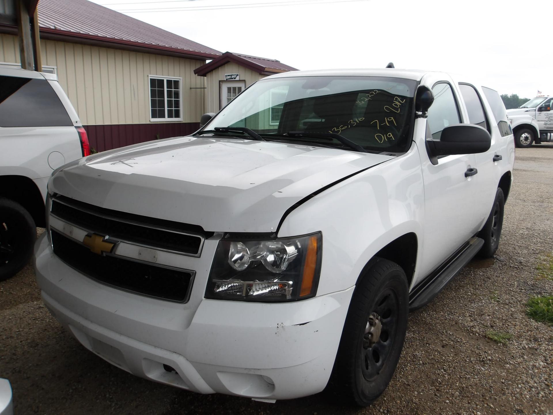 D19 - 2012 Chevrolet Tahoe Police Vehicle