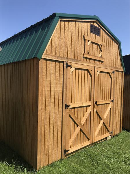 Treated 10x16 Lofted Barn