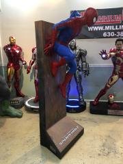Life Size Marvel Amazing Spiderman 2 with Background Wall