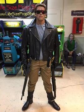 Life Size Terminator T1 Arnold Schwarzenegger
