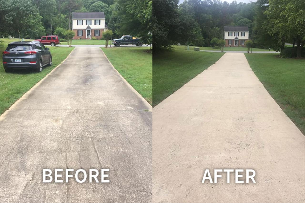 Driveway &amp; Concrete Cleaning