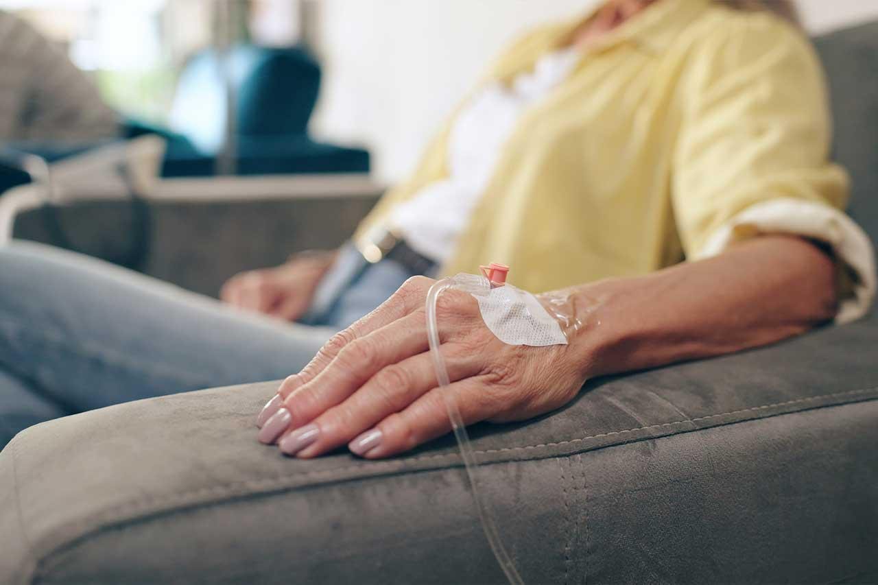 The vein (IV) for treatment of various diseases
