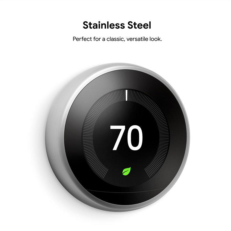 Nest Thermostat 3rd Generation Learning Smart Wifi Thermostat